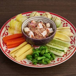SHRIMP PASTE CHILI WITH COOKED WHITE PRAWNS
