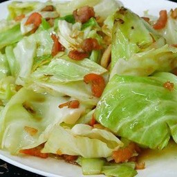 กะหล่ำปลีทอดน้ำปลา