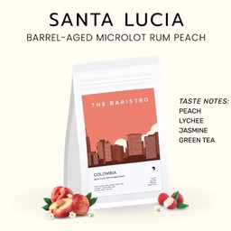 Colombia Santa Lucia Barrel-Aged Microlot Rum Peach
