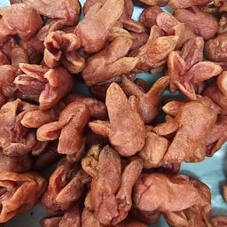 ไส้กรอกแดงทอด