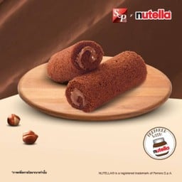 โรลรสช็อกโกแลตสอดไส้ครีมผสมนูเทลล่า