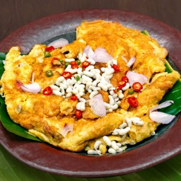 ไข่เจียวไข่มดแดง