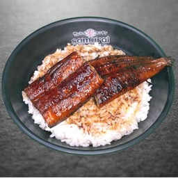GRILLED EEL DON DOULE/ข้าวหน้าปลาไหลย่าง 2ชิ้น