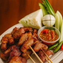 หมูอ่อยปลาร้า ตลาดดีมาร์เก็ต