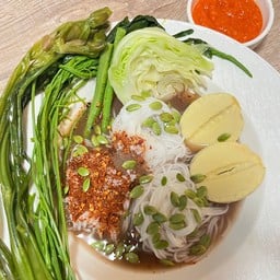 ข้าวปุ้นซาวบีบสด สูตรนครพนม