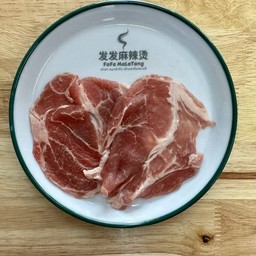 สันคอหมูสไลด์ 猪颈肉片