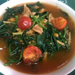 แกงผักเชียงดาปลาแห้ง