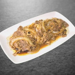 GYU SARA (Beef Plate)/เนื้อเสือร้องไห้ผัดซอส