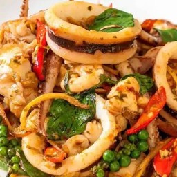 ผัดฉ่า (เป็นกับ)