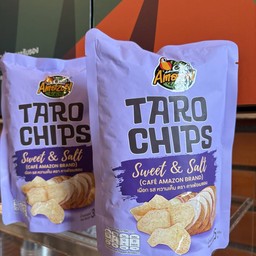 เผือกทอดกรอบรส หวานเค็ม