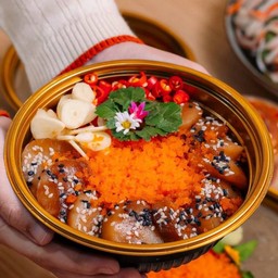 ข้าวโฮตาเตะดอง+ไข่กุ้ง