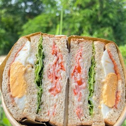 แซนวิชเกาหลีปูอัด+ไข่ดาว