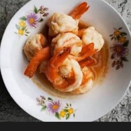 (Gluten-free) กุ้งผัดน้ำปลาดี สูตรยายแจ่ม