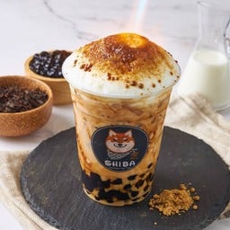 ชานมพ่นไฟ (Brown Sugar milk tea)