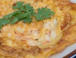 ข้าวไข่เจียวกุ้งสับ