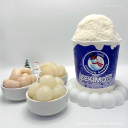 บิงซู+เงาะ+ลิ้นจี่+ลำไย