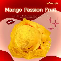 [Best Seller] Mango Passion Fruit  Sorbet [ 16 oz. Pint Gelato ]