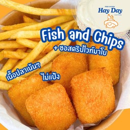 ฟิชนักเก็ตแอนด์ชิพ+ซอสมาโย