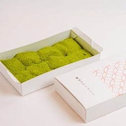 วาราบิโมจิ 10 ชิ้น รสมัทฉะ.