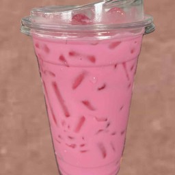 นมชมพูเย็น