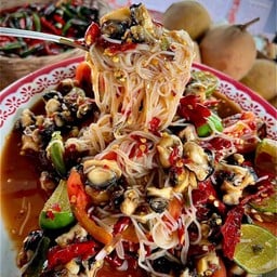 ตำซั่วหอยเชอรี่