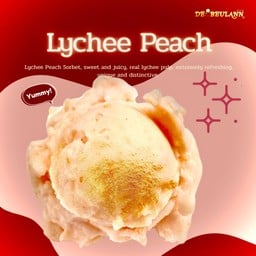 [Recommend] Lychee Peach Sorbet 1 Cups Gelato
