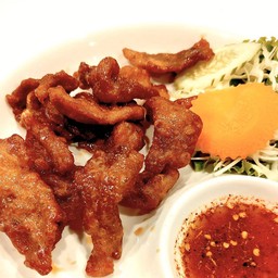 หมูนุ่มทอดน้ำปลา