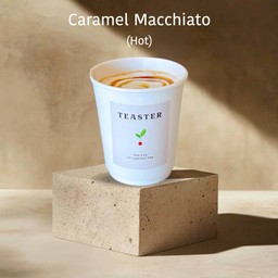 Hot Caramel Macchiato (คาราเมล แมคคิอาโต้ร้อน)