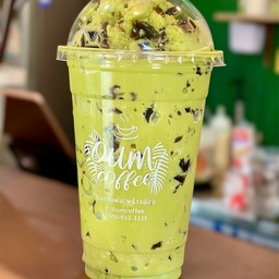 ชาเขียวปั่นเฉาก๊วยหนึบ