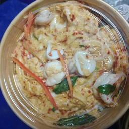 ข้าวไข่ข้นห่อหมกทะเล