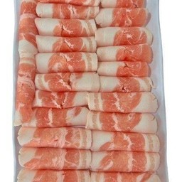 หมูสามชั้นม้วนกลม(500gสำหรับสั่งกลับบ้าน)