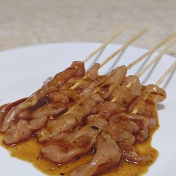 หมูย่าง(ปิ้ง)ซอสหมาล่าสูตรเฉพาะ