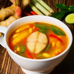 ต้มยำปลาทับทิม 200 kcal