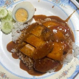 ข้าวหมูแดงหมูกรอบ/ข้าวมันไก่(หน้าเซเว่นวัดสำโรง)