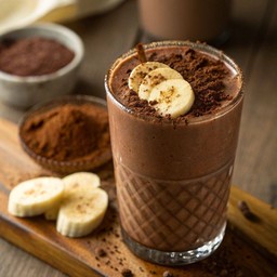 Banana Cocoa Milk Smoothies