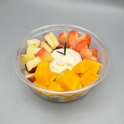 กรีกโยเกิร์ตเลือกผลไม้ได้ตามชอบ แถมฟรี น้ำผึ้ง แครกเกอร์