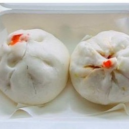 Red Pork Buns (2) Pcs ซาลาเปาหมูแดง