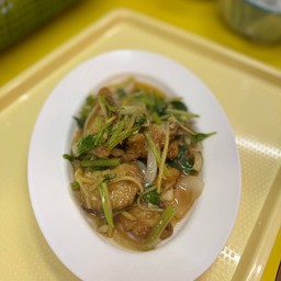 ปลากะพงผัดคึ่นช่าย