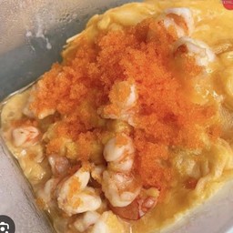 ข้าวไข่ข้น ไข่กุ้ง กุ้งสะดุ้ง