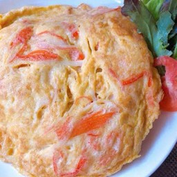 ข้าวไข่เจียวปูอัด