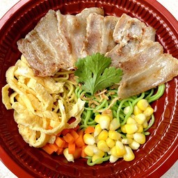 บะหมี่รวมทอด