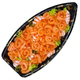 ซาซิมิเรือสำเภา 1100 กรัมผสมท้อง