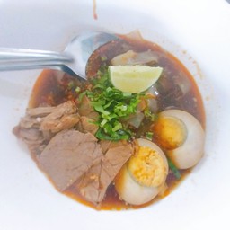 ก๋วยจั๊บเนื้อ+ไข่