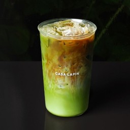 Matcha Coffee Latte