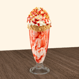 Strawberry Cheese Cake Milkshake