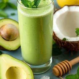 Avocado Coconut Smoothies