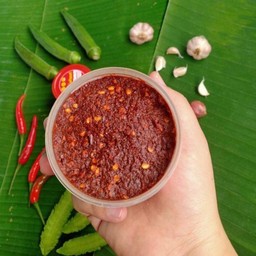 น้ำพริกตาแดง รสเผ็ด 40 กรัม