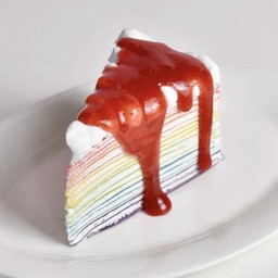 เรนโบว์ เครปเค้ก