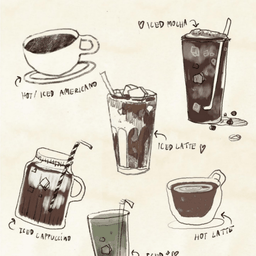 คาปูชิโน่ร้อน