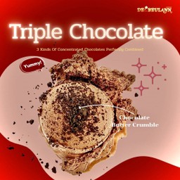 Triple Chocolate [ 16 oz. Pint Gelato ]